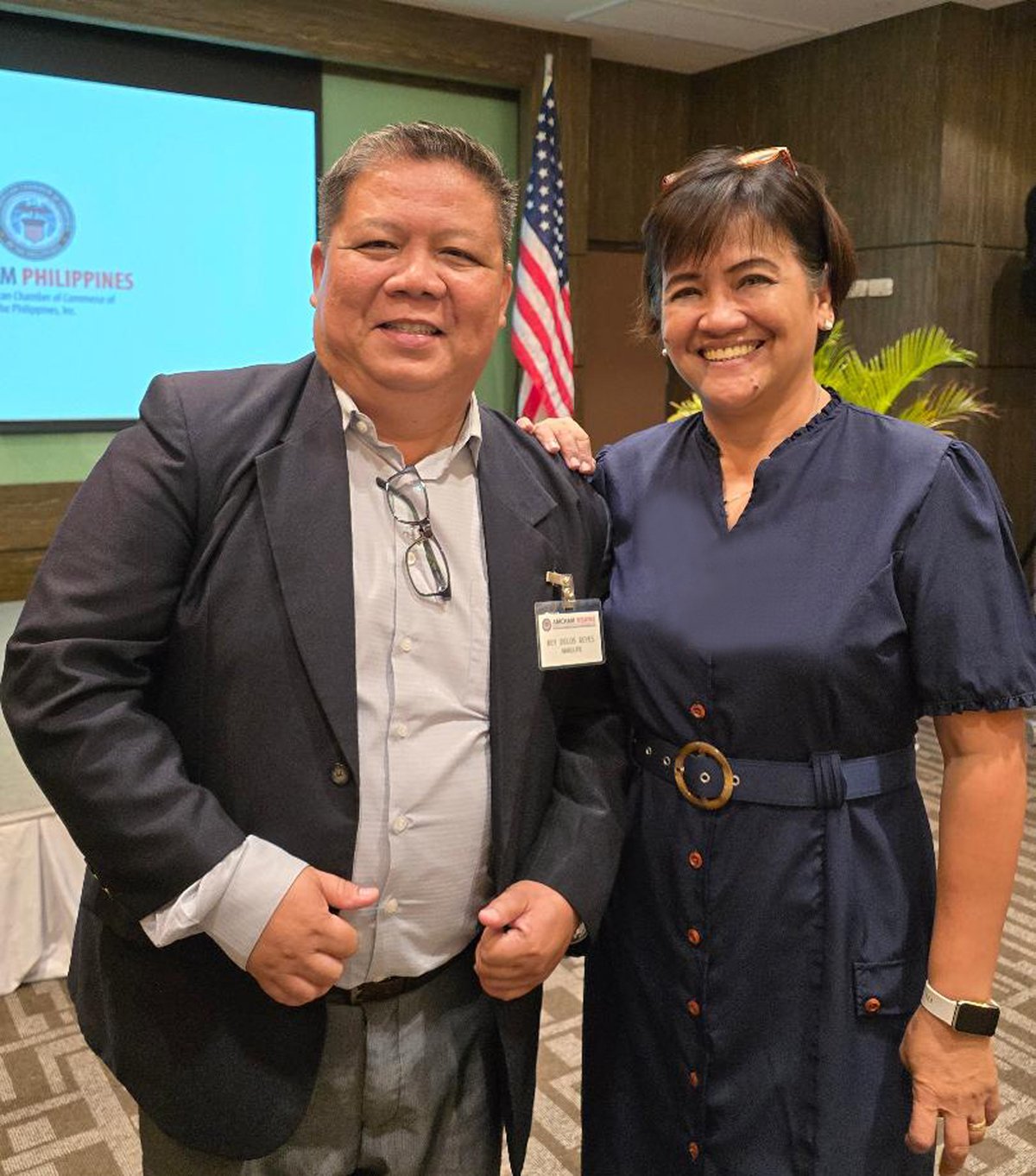 Rey de los Reyes and Brenda Deen.
